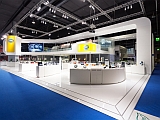 The exhibition stand of HELLA at the Automechanika 2014.